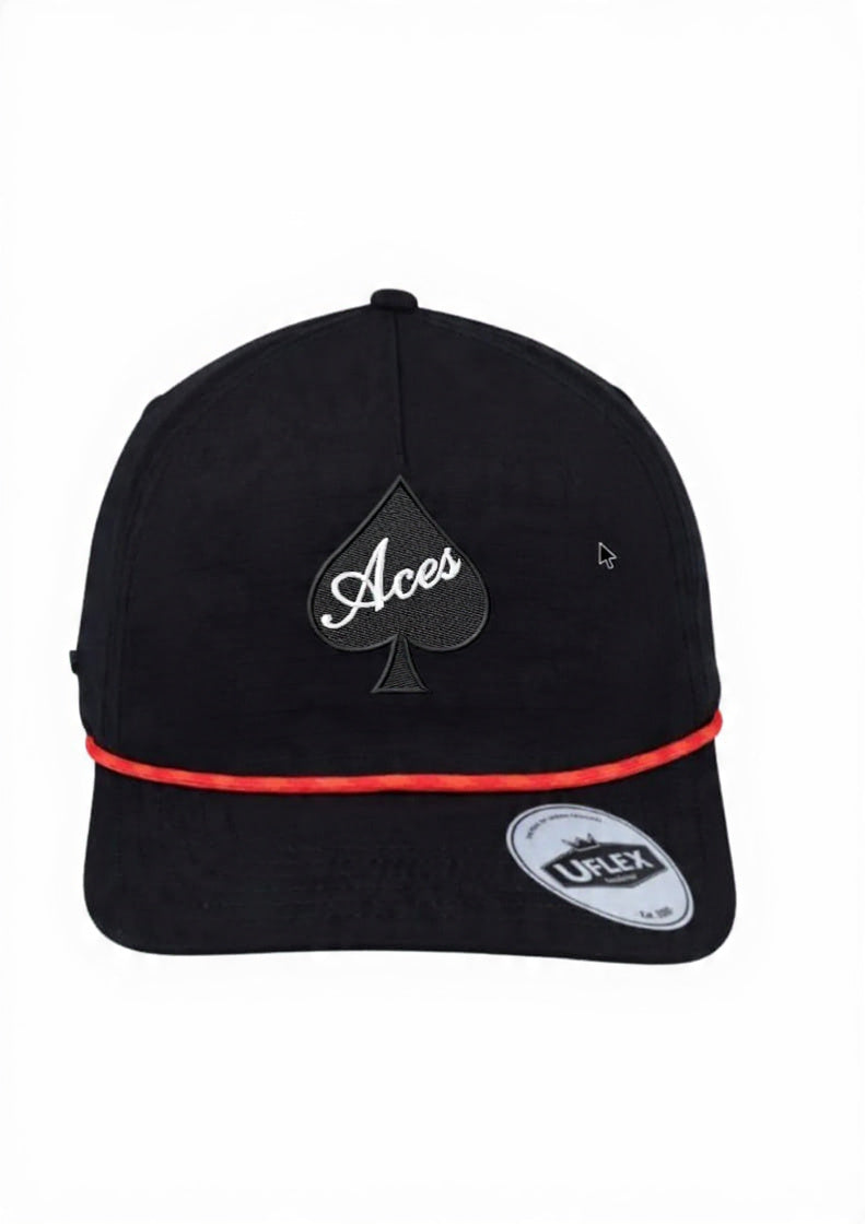 Aces 5 Panel Ripstop Cap