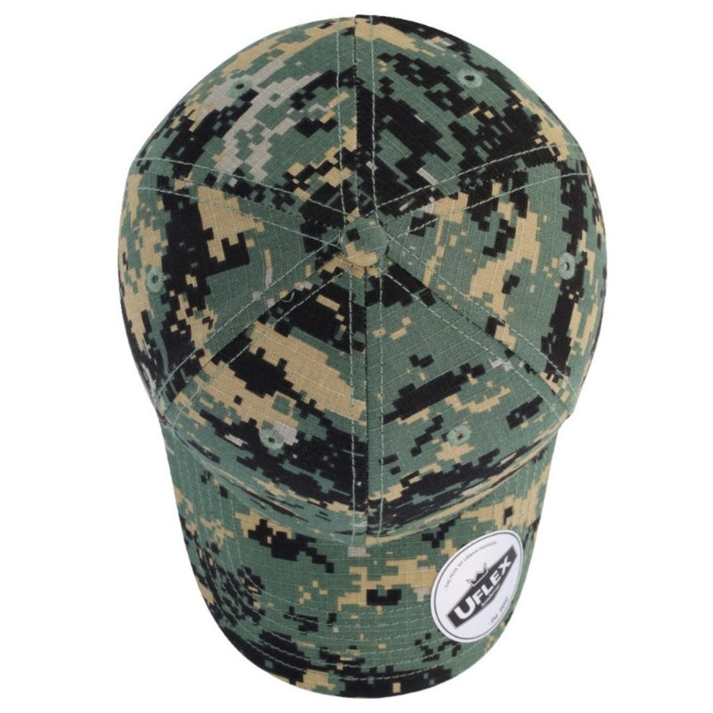 6 Panel Camo Outdoor Cap