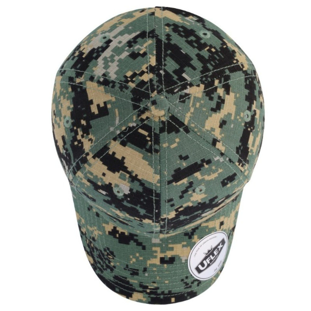 6 Panel Camo Outdoor Cap
