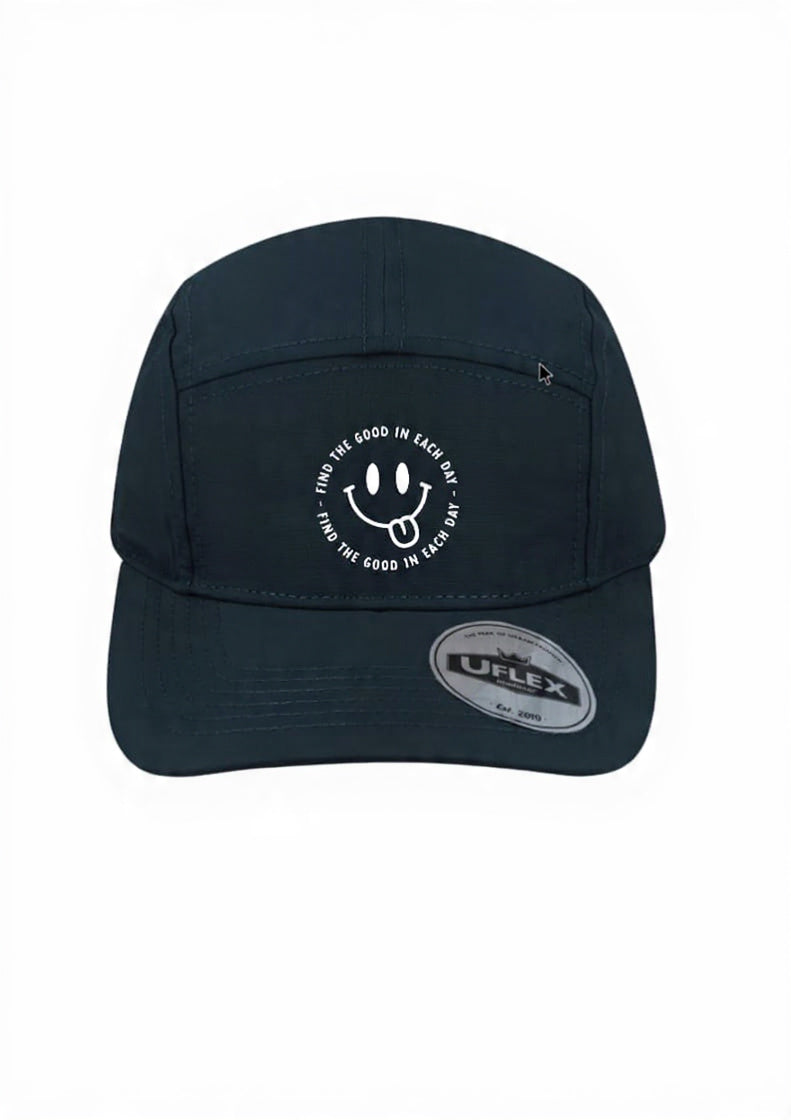 Find The Good In Each Day 5 Panel Ripstop Cap
