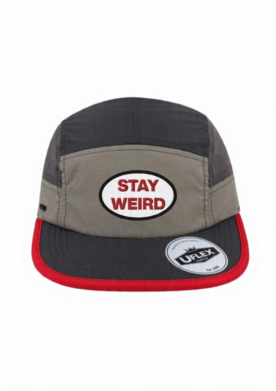 Stay Weird 6 Panel Active Cap