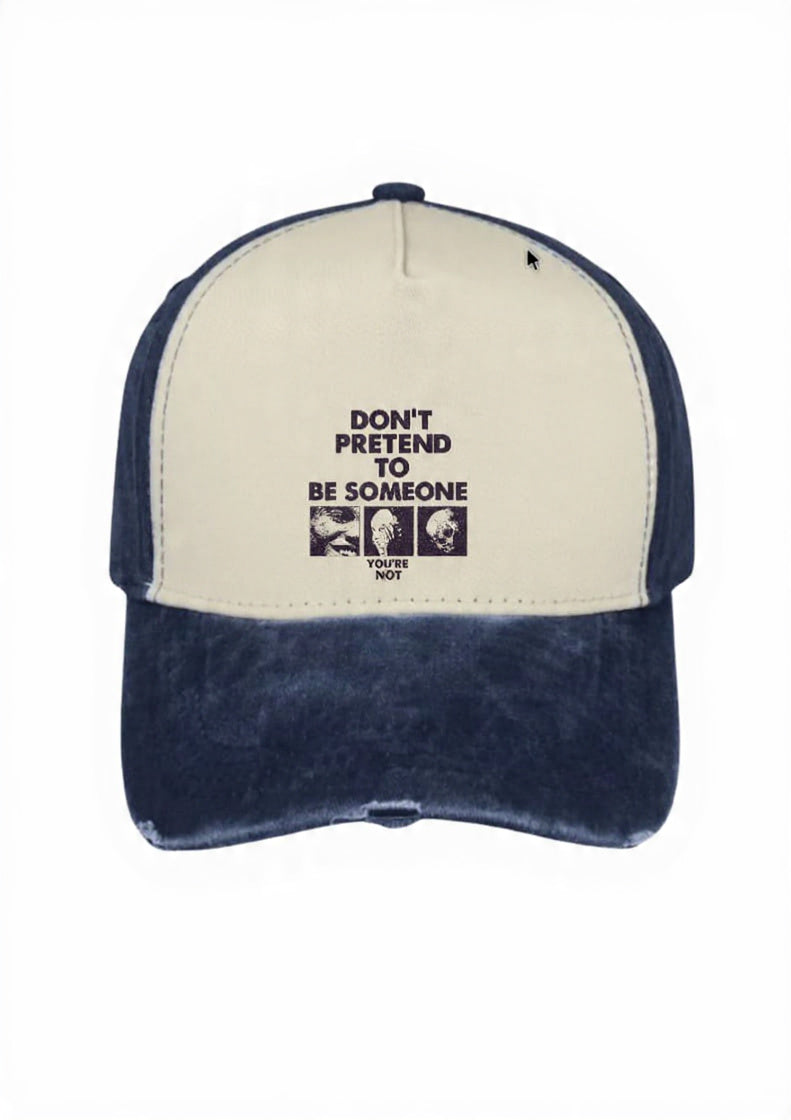 Printed Washed 5 Panel Cap III