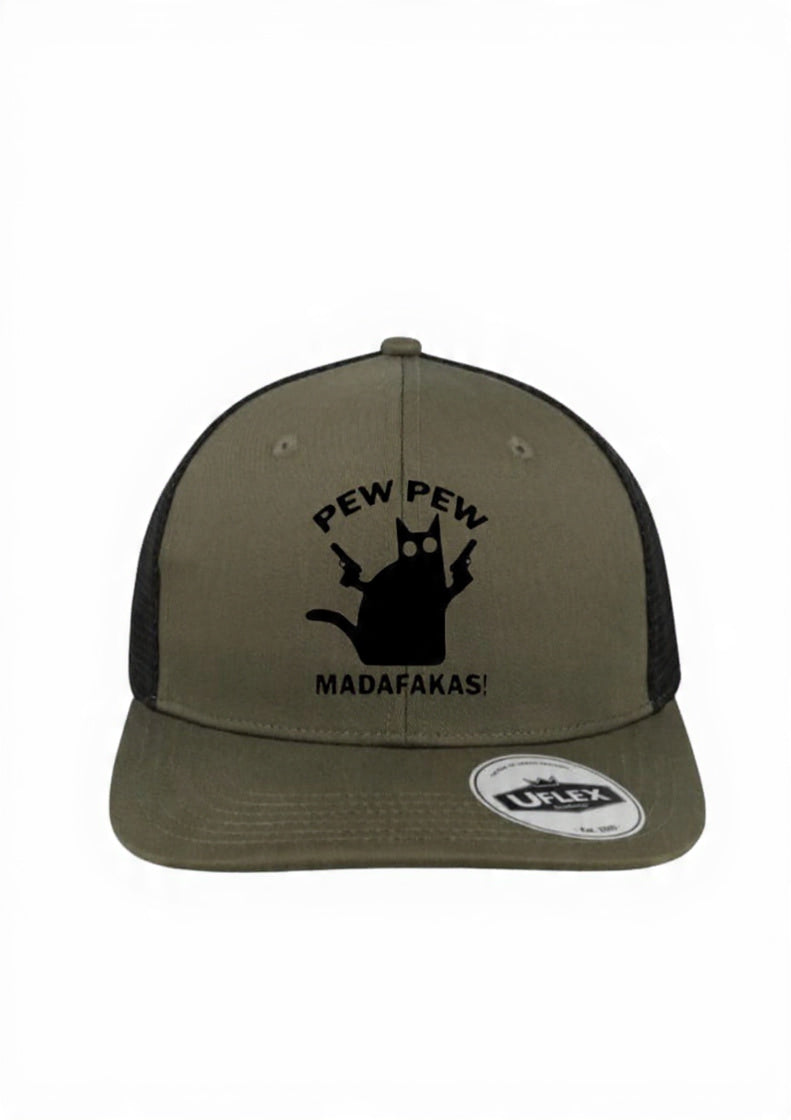 Pew Pew Trucker Cap