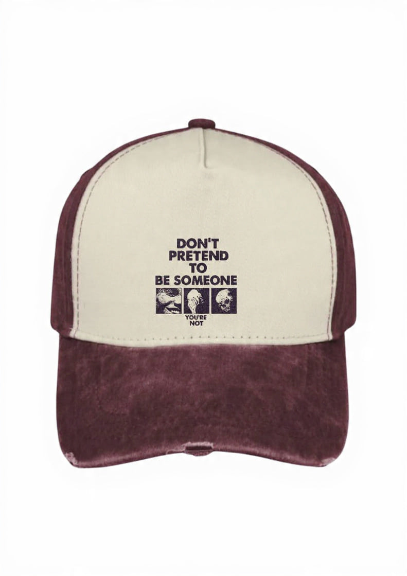 Printed Washed 5 Panel Cap III