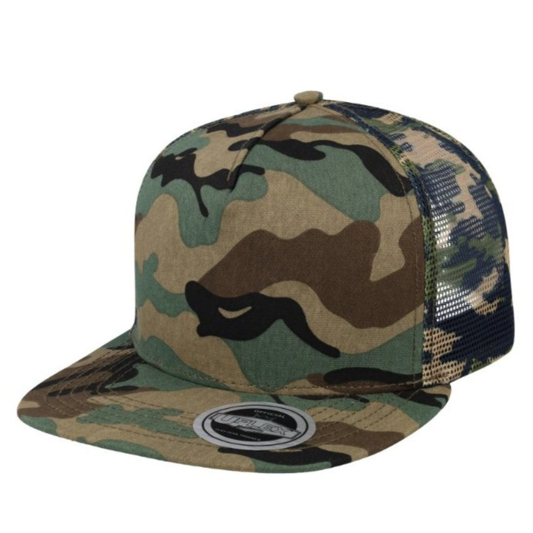 UFLEX Flat Peak Trucker Cap