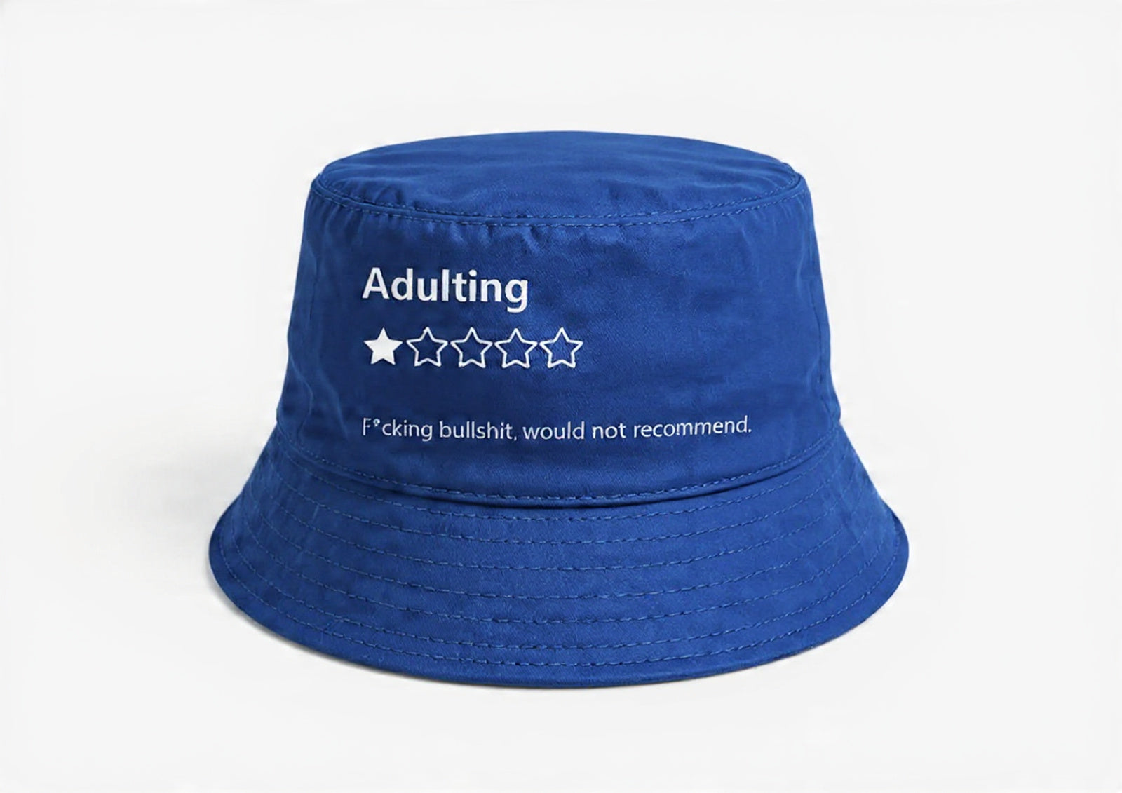 Adulting Review Bucket Hat