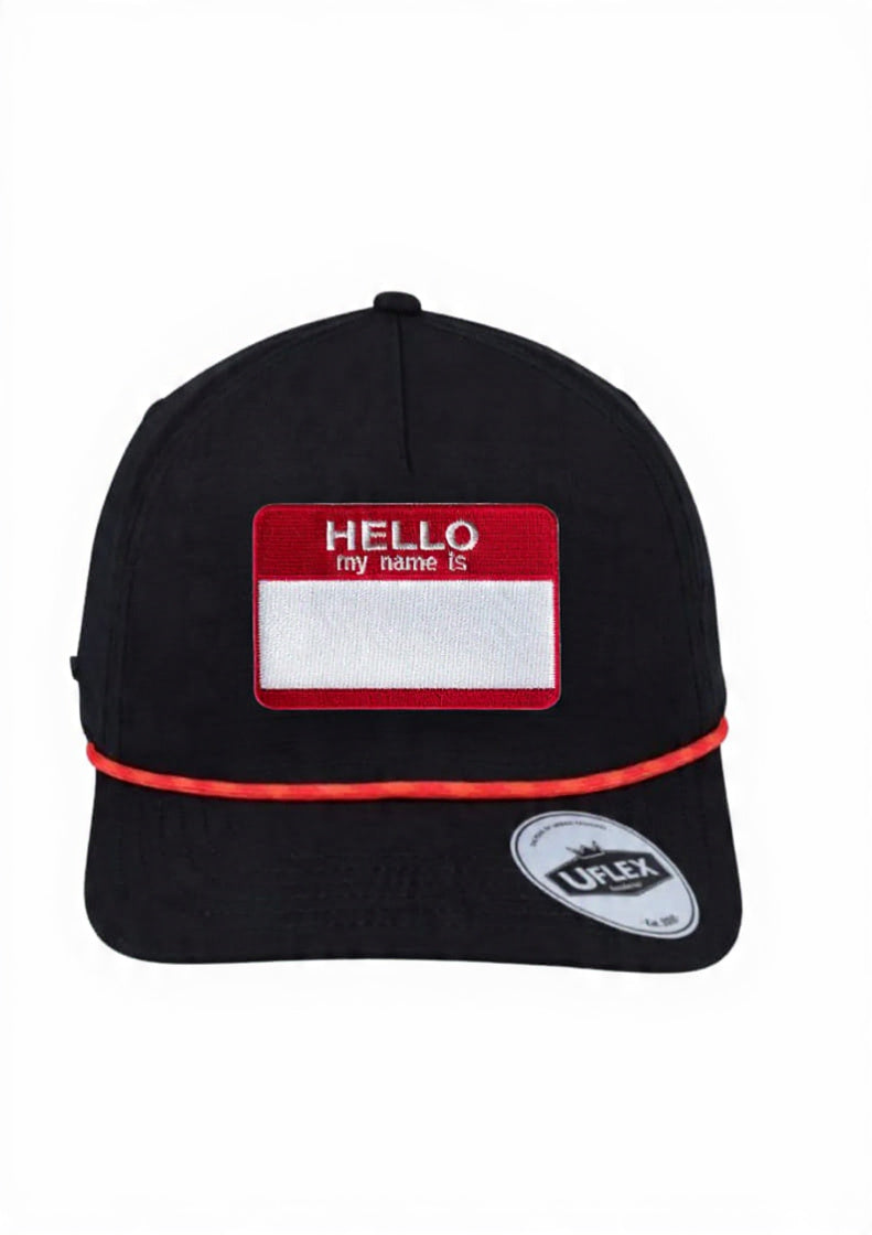 Hello 5 Panel Ripstop Dad Cap