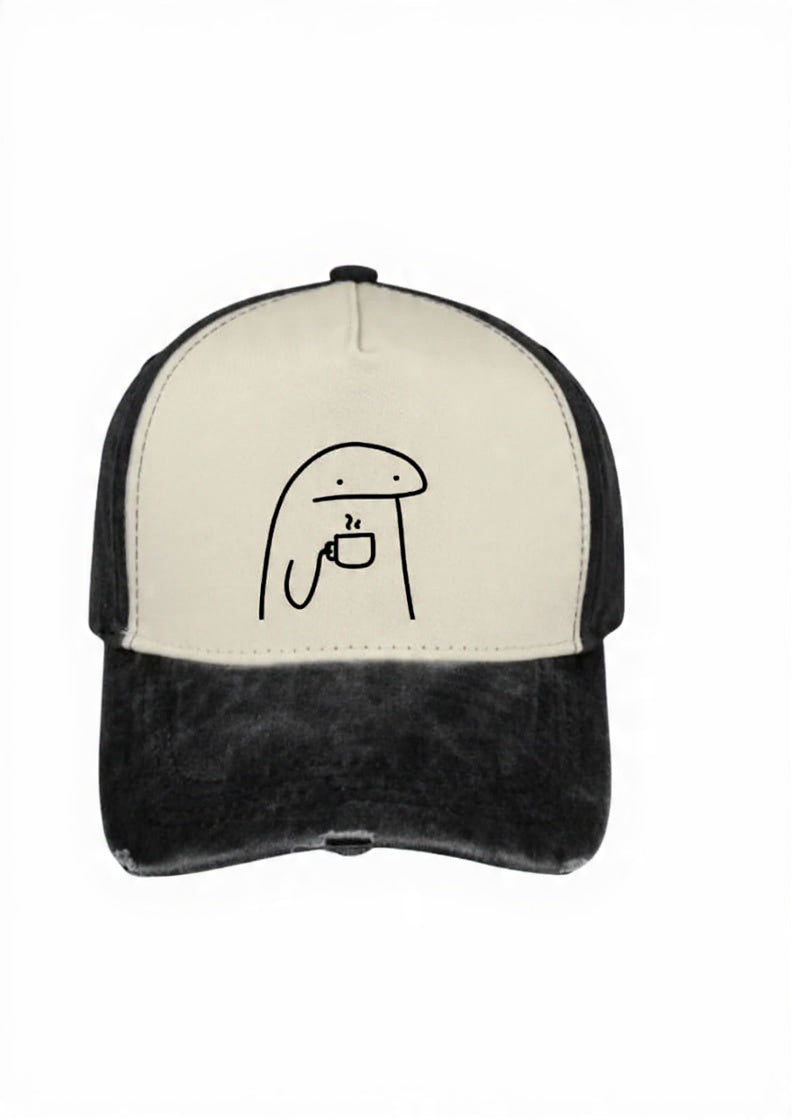 Printed Washed 5 Panel Cap IIII