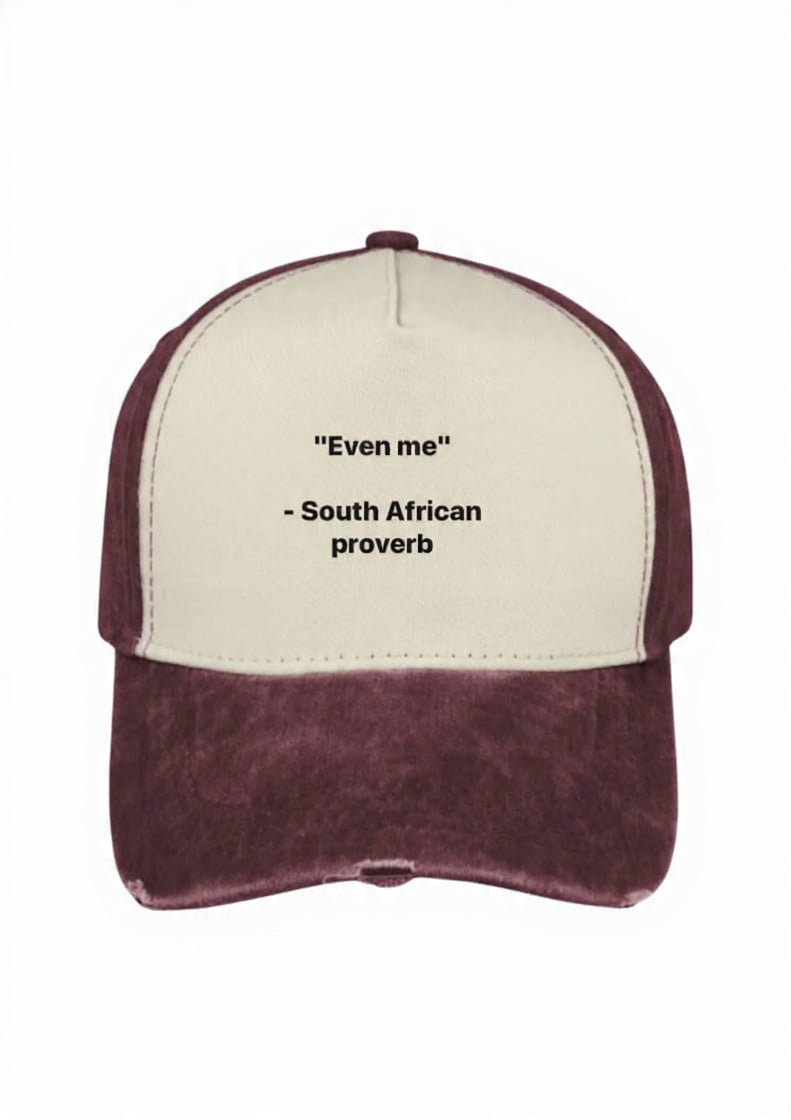 SA Proverb Washed 5 Panel Cap