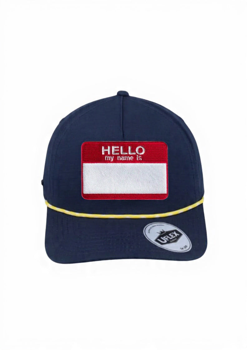 Hello 5 Panel Ripstop Dad Cap