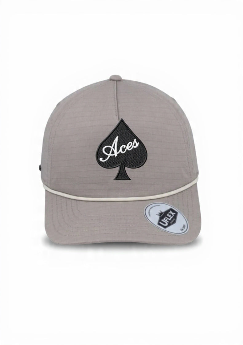 Aces 5 Panel Ripstop Cap