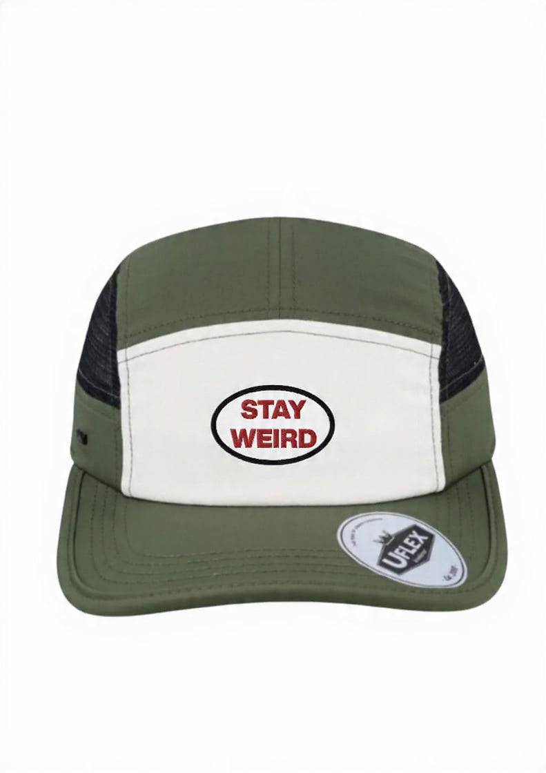 Stay Weird 6 Panel Active Cap