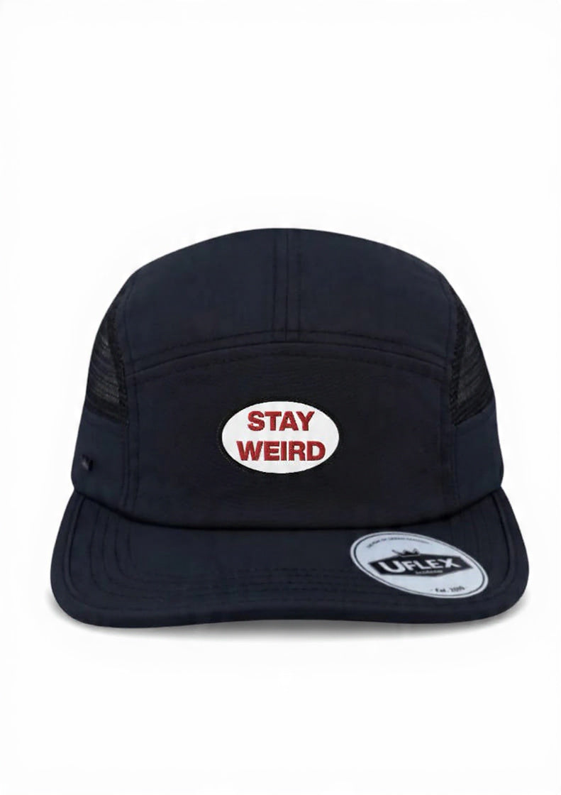Stay Weird 6 Panel Active Cap