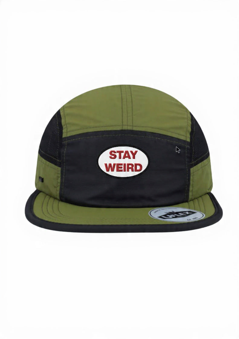Stay Weird 6 Panel Active Cap