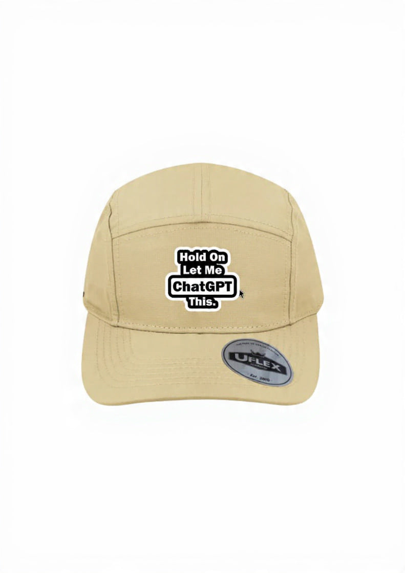 Let Me ChatGPT This 5 Panel Ripstop Cap
