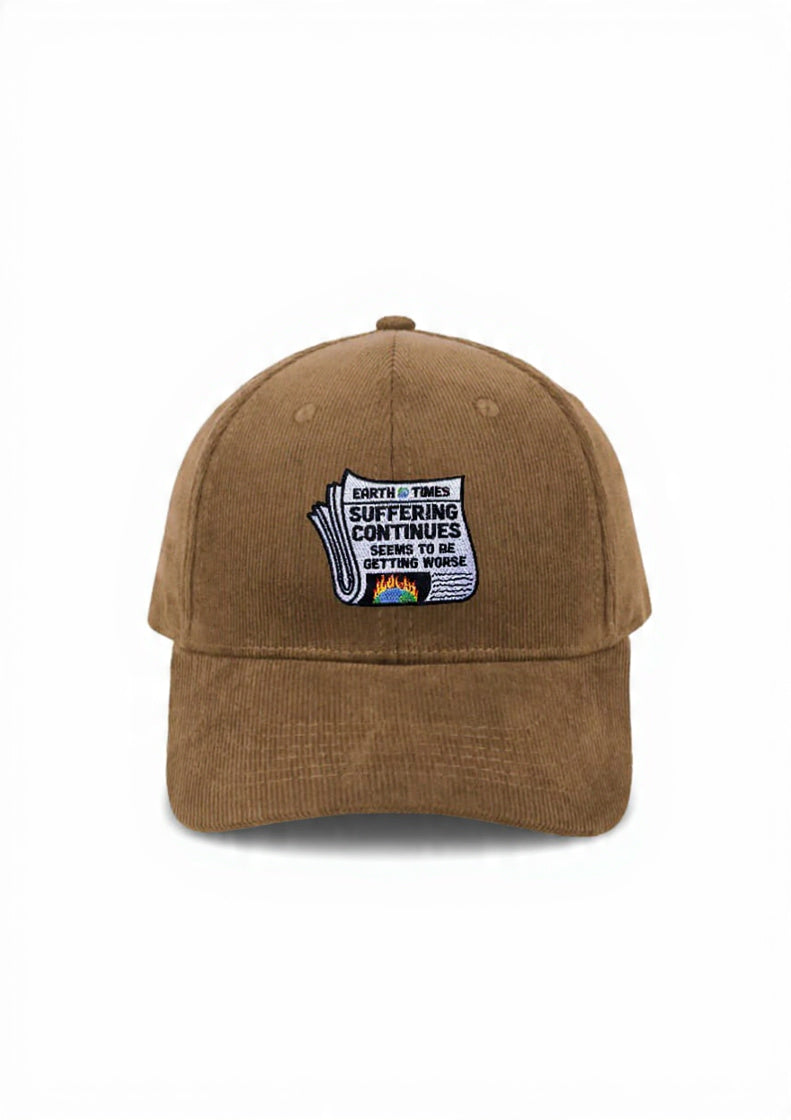 Earth Times Corduroy 6 Panel Cap
