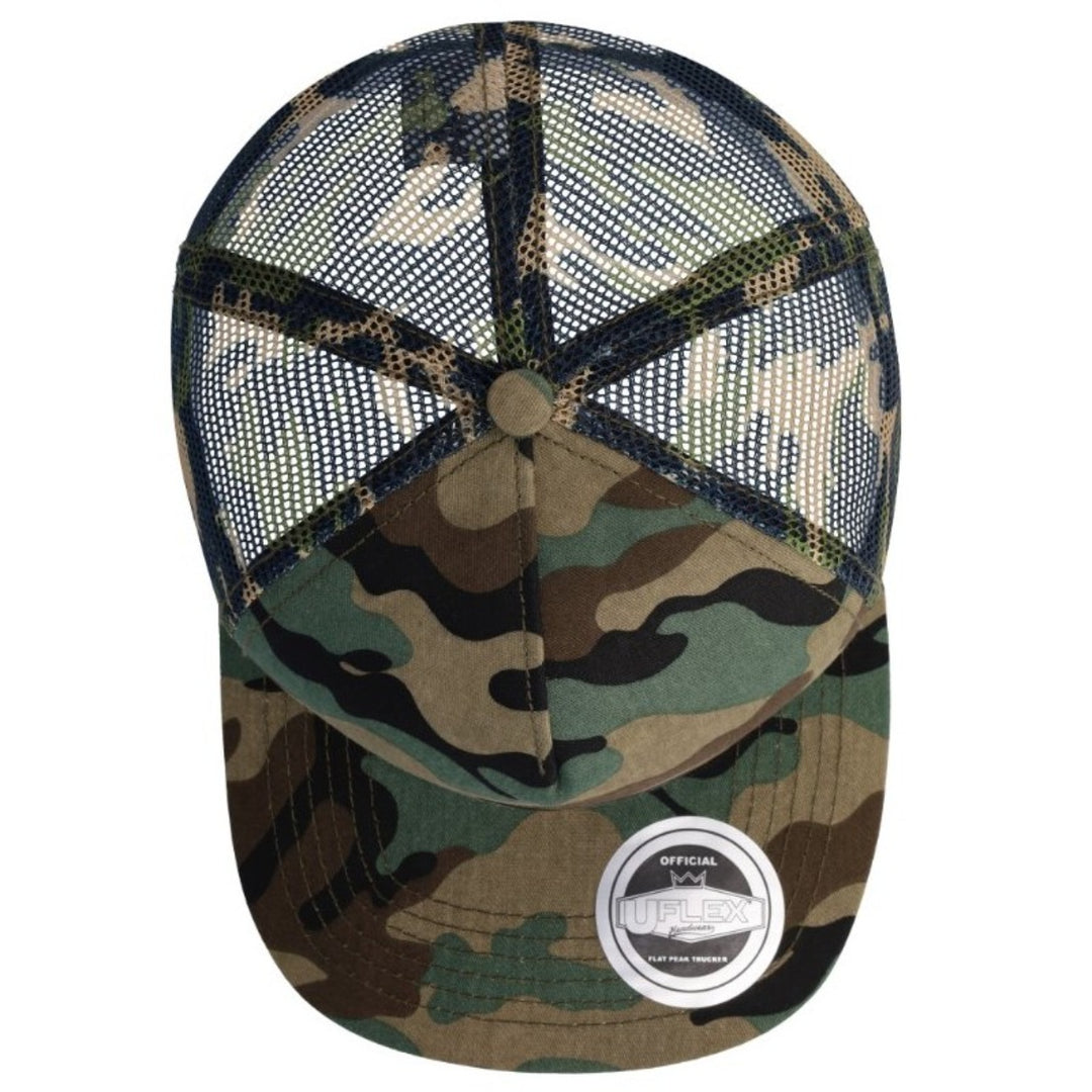 UFLEX Flat Peak Trucker Cap