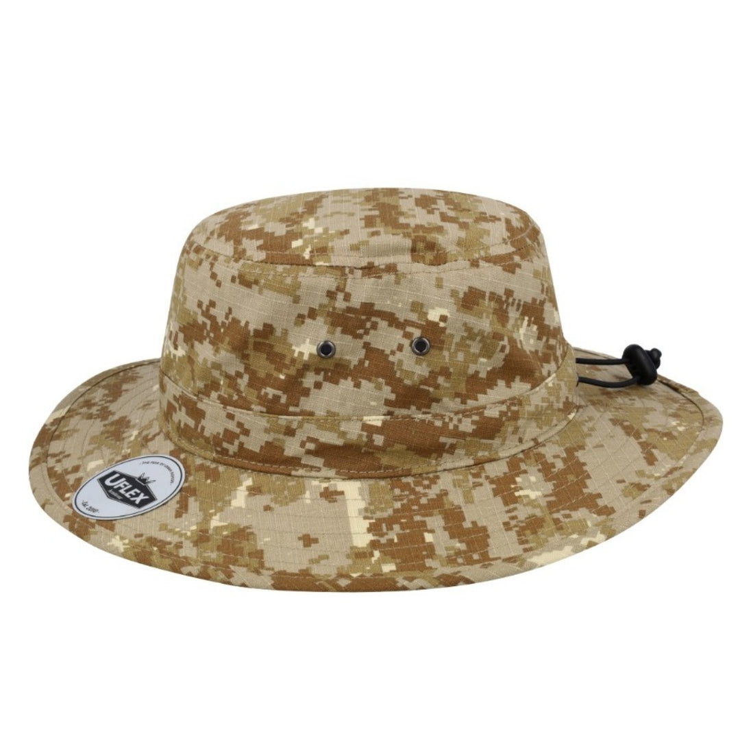 Camo Wide Brim