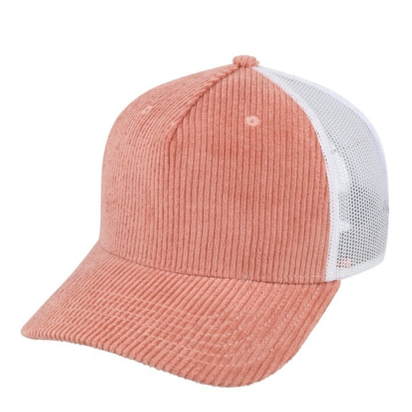 Corduroy Trucker Cap