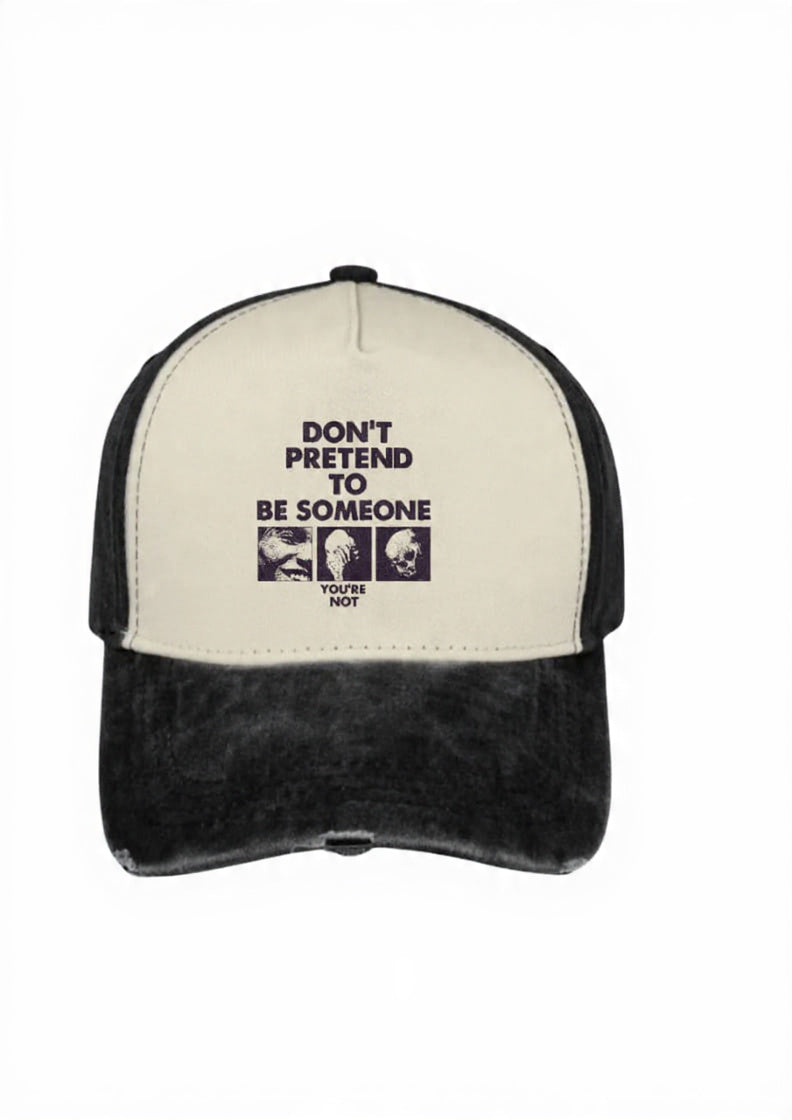 Printed Washed 5 Panel Cap III