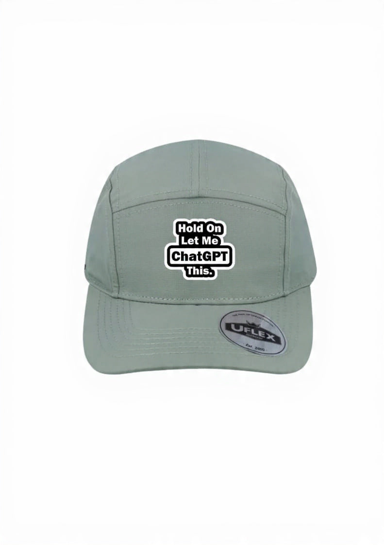 Let Me ChatGPT This 5 Panel Ripstop Cap