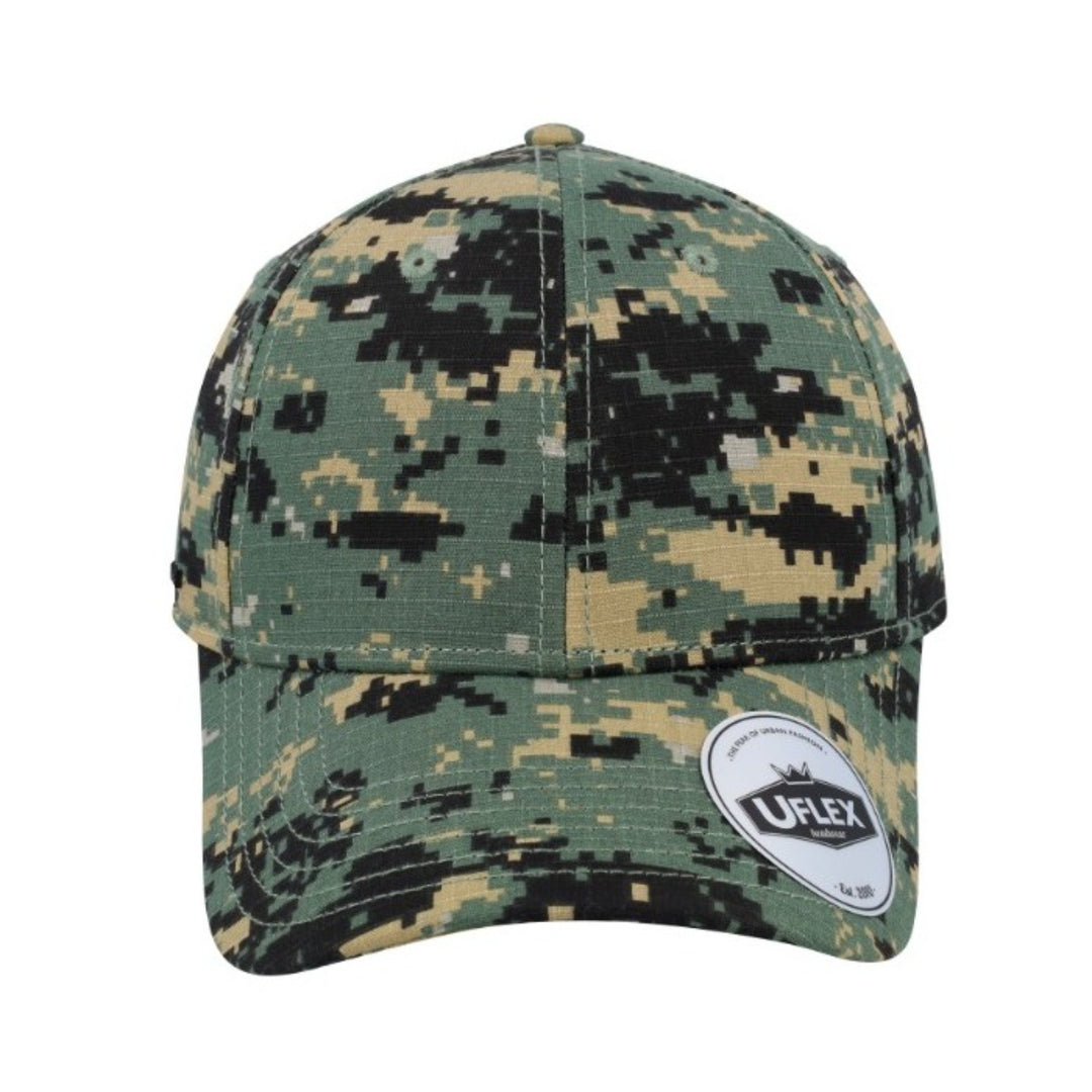 6 Panel Camo Outdoor Cap
