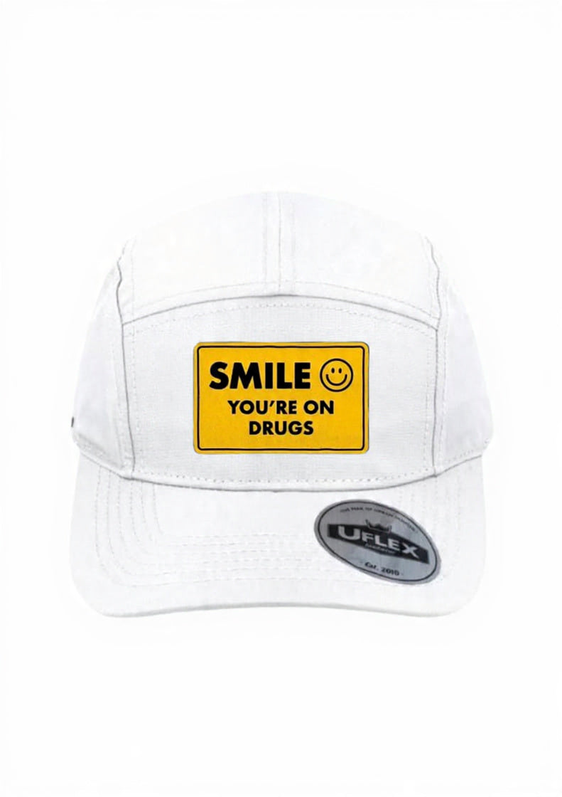 Smile 5 Panel Ripstop Cap