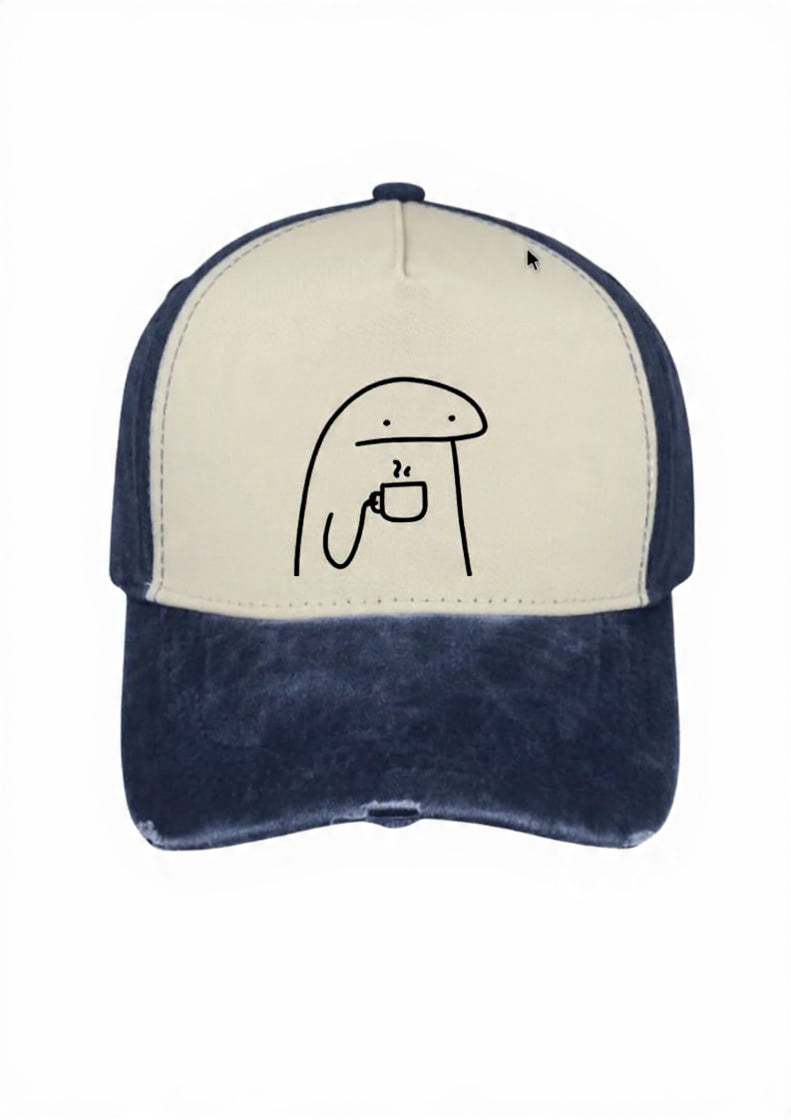 Printed Washed 5 Panel Cap IIII