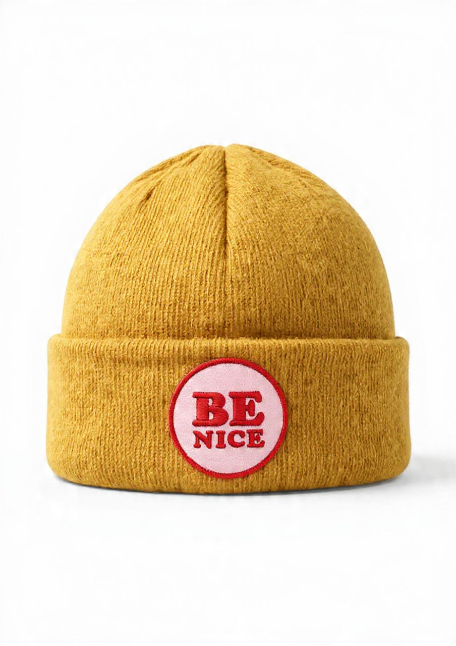 Be Nice Fleece Beanie