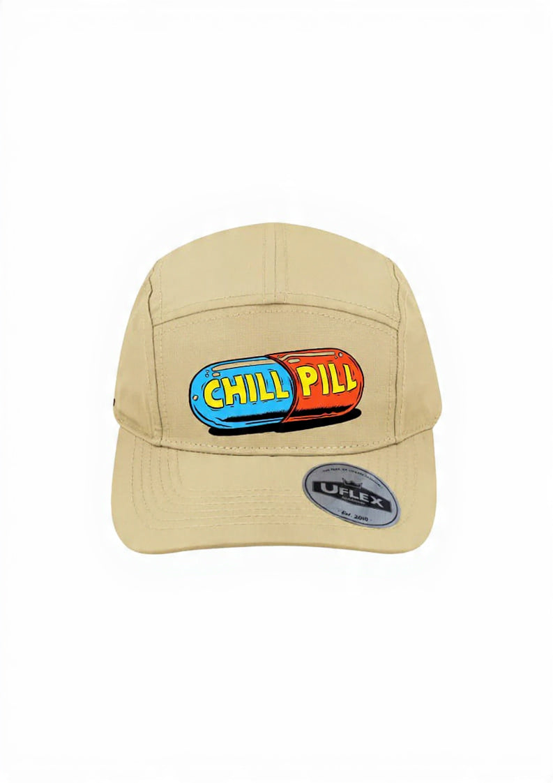 Chill Pill 5 Panel Ripstop Cap