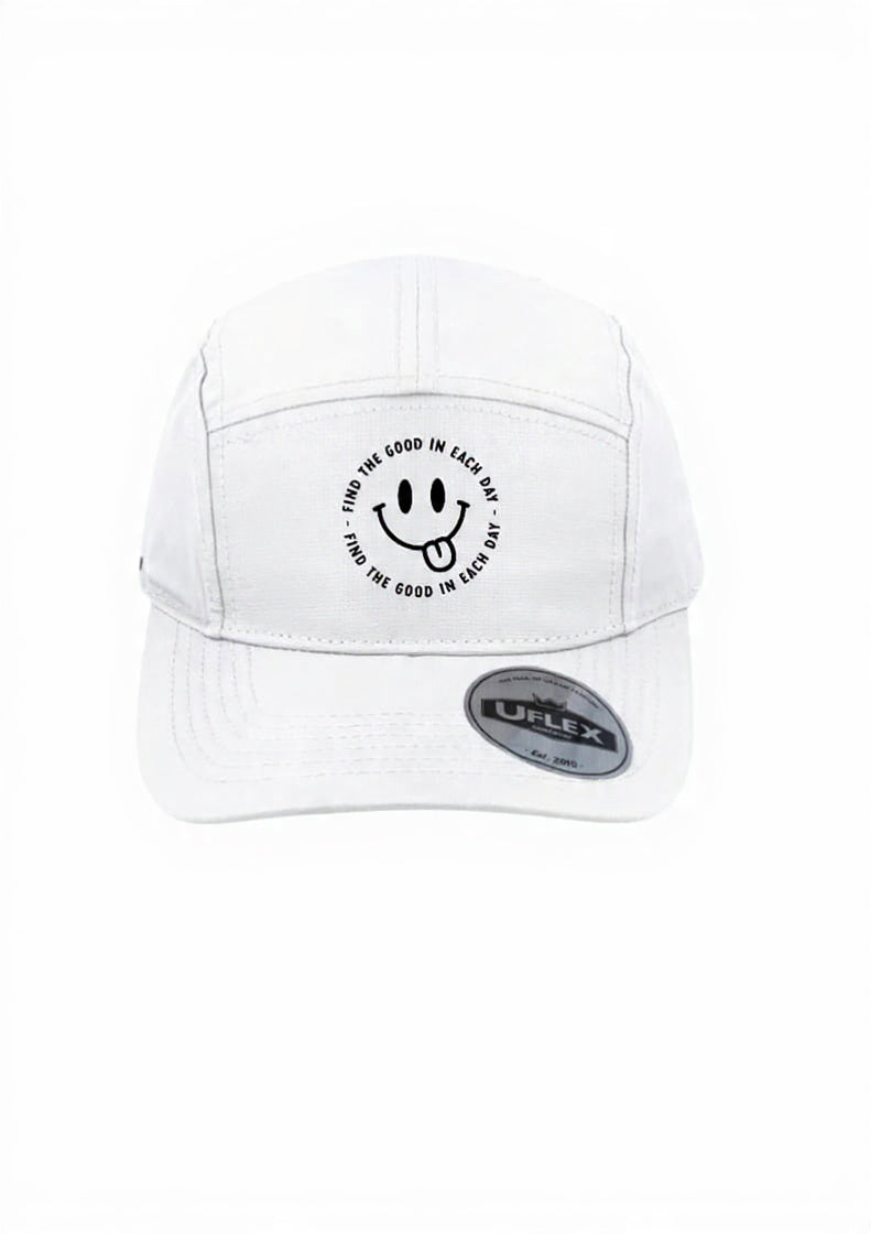Find The Good In Each Day 5 Panel Ripstop Cap