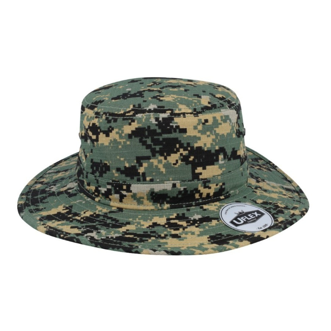 Camo Wide Brim