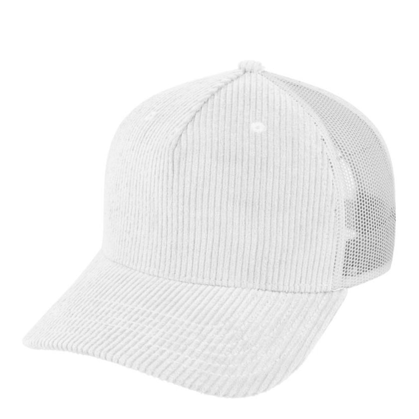 Corduroy Trucker Cap