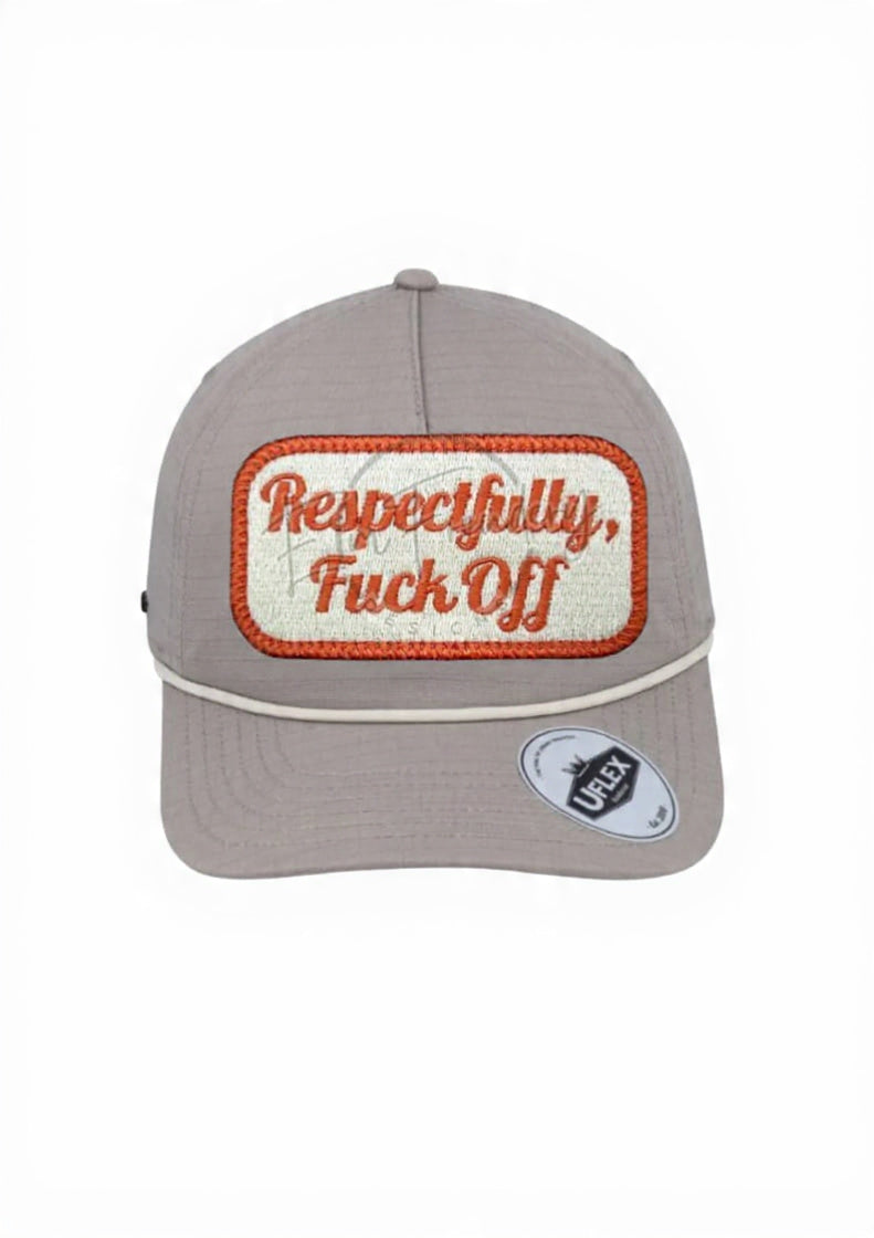 F- Off 5 Panel Ripstop Dad Cap