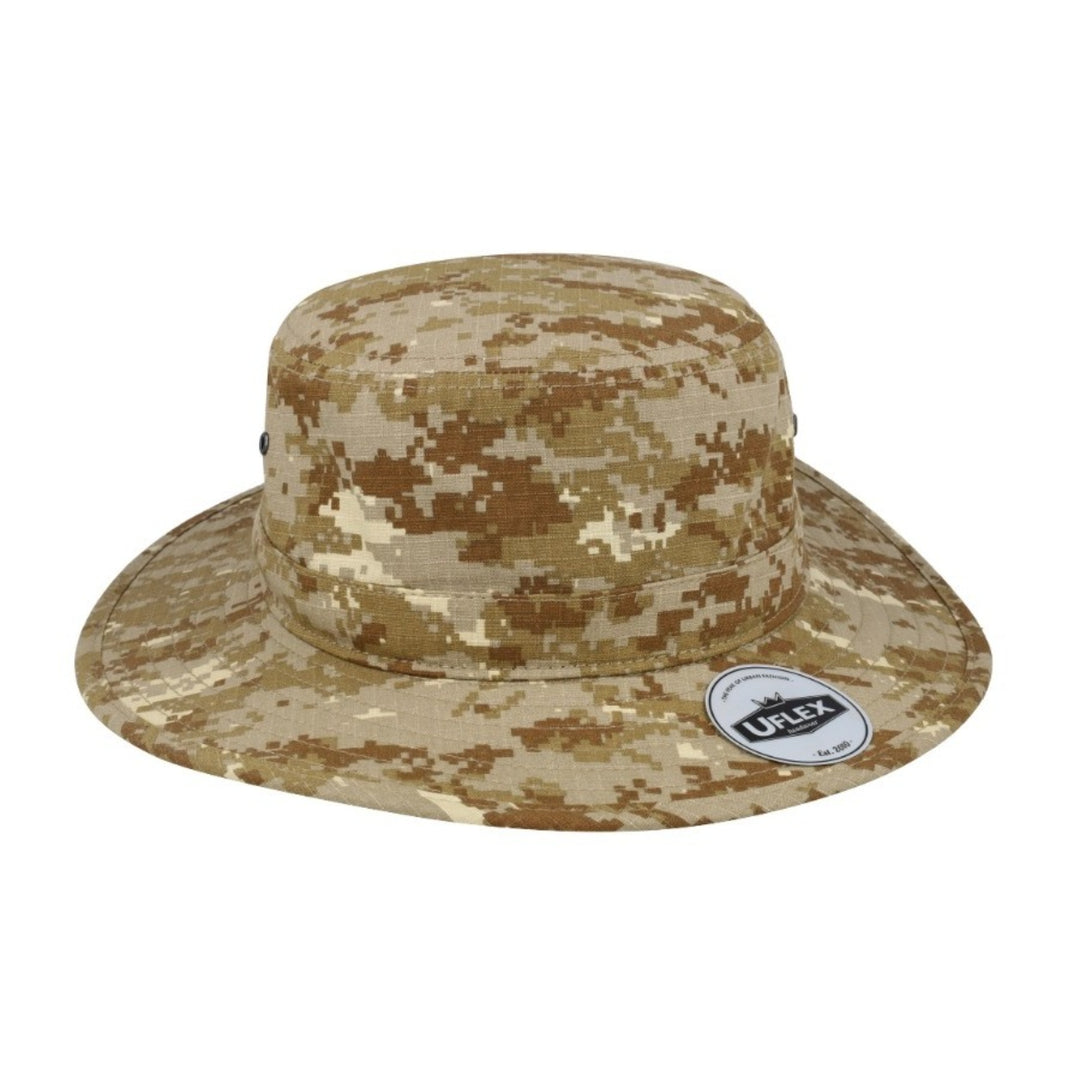 Camo Wide Brim