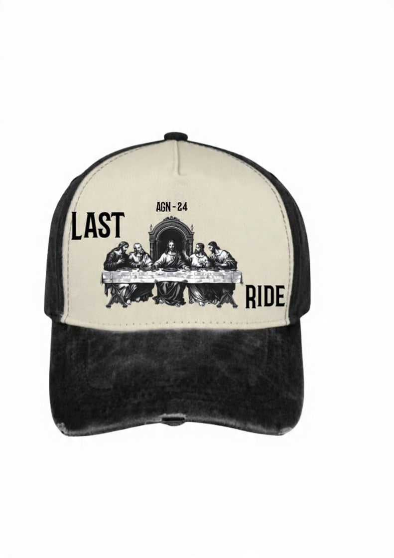 Last Ride Washed 5 Panel Cap