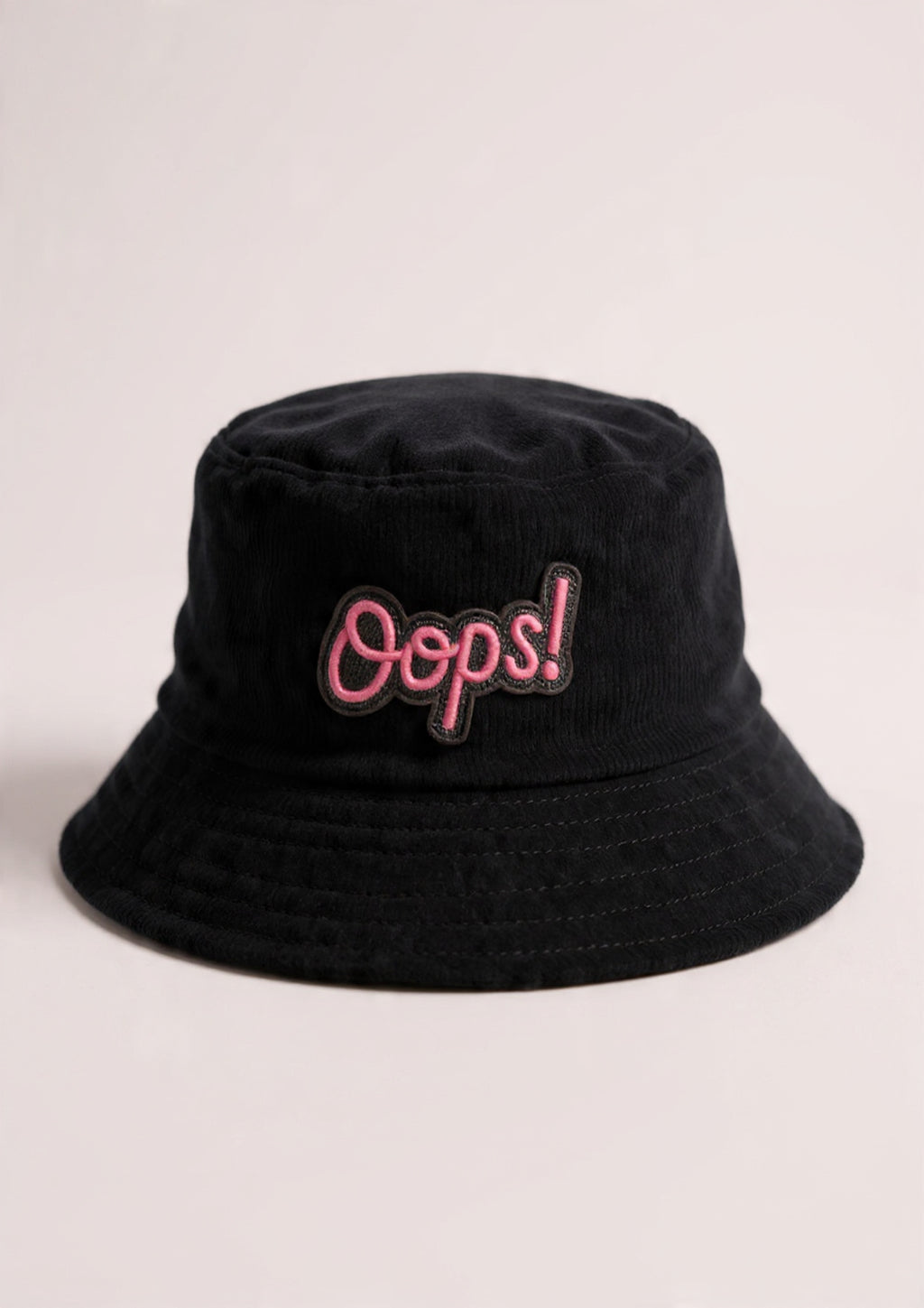 Oops! Corduroy Bucket Hat