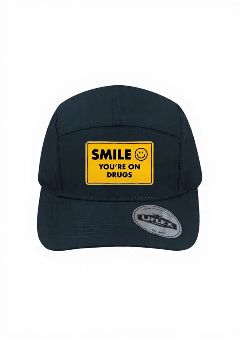 Smile 5 Panel Ripstop Cap